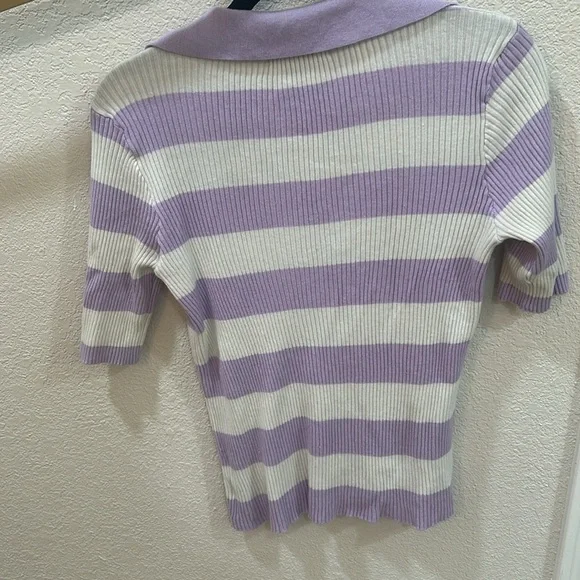 Sanctuary Prep polo ribbed top - Picture 7 of 7